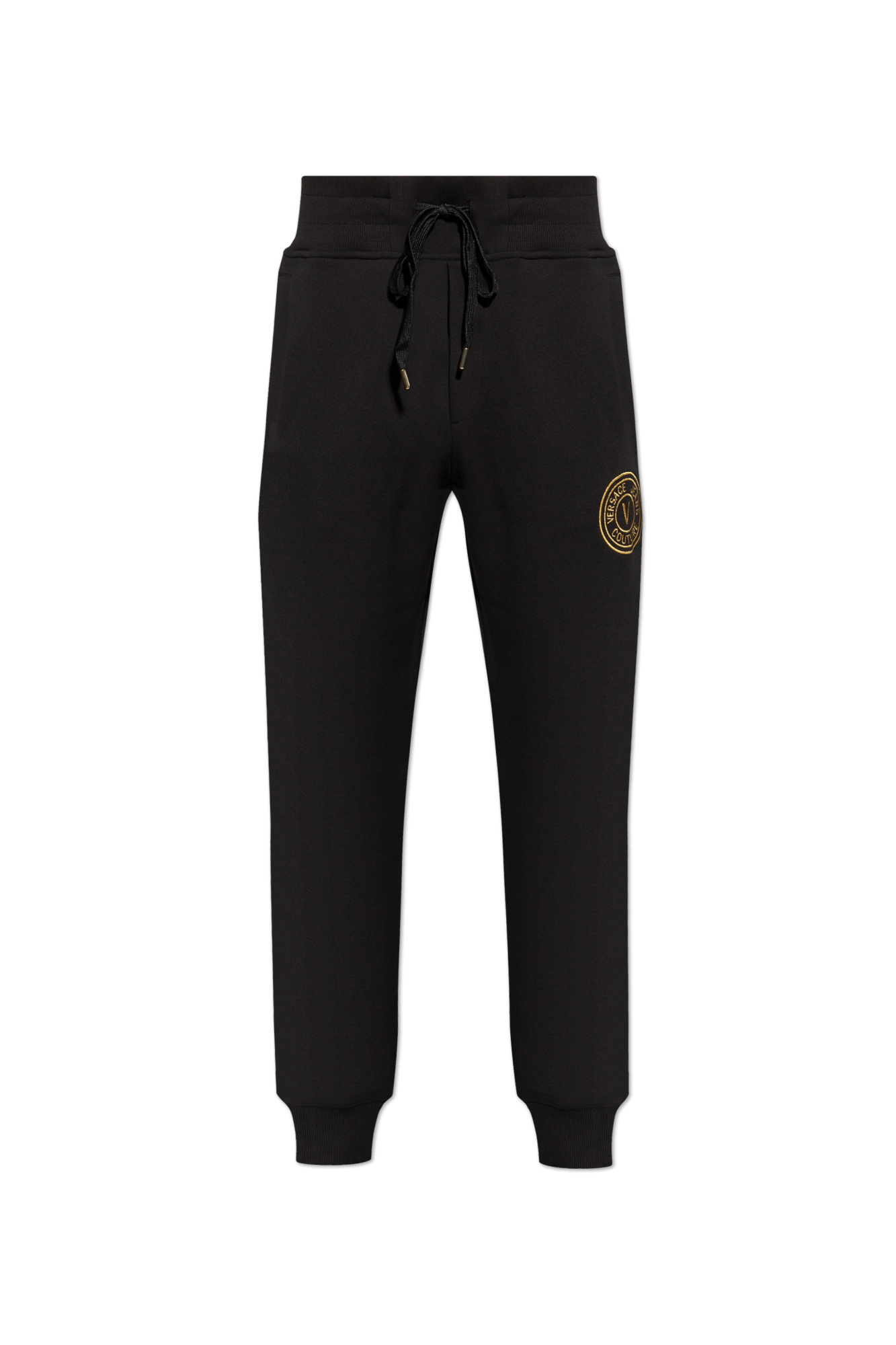 Black Sweatpants with logo Versace Jeans Couture Vitkac GB